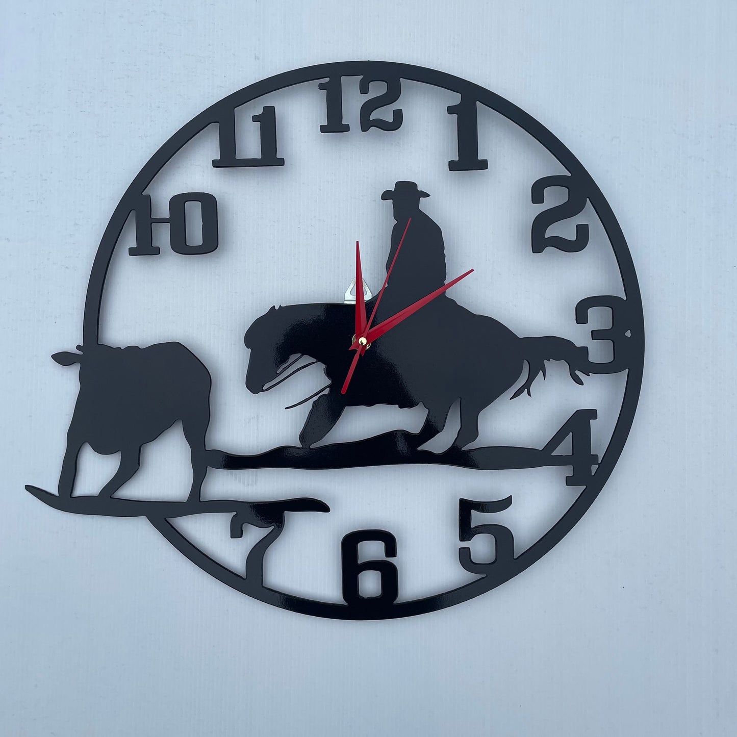 Cutting Horse Wall clock